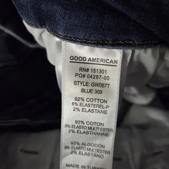 Good American Good Waist Skinny Jeans Women's Size 18 - Picture 8 of 9